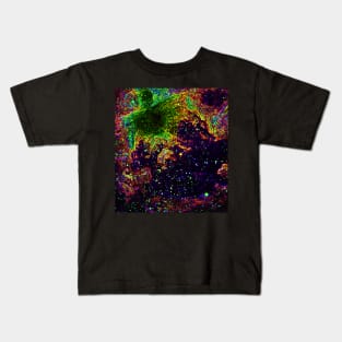 Black Panther Art - Glowing Edges 473 Kids T-Shirt